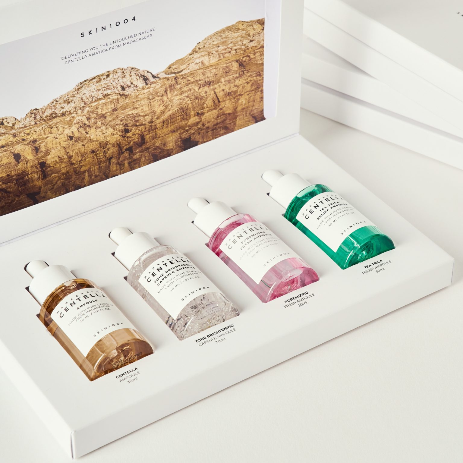 SKIN1004, Madagascar Centella Ampoule Kit MYKOCO