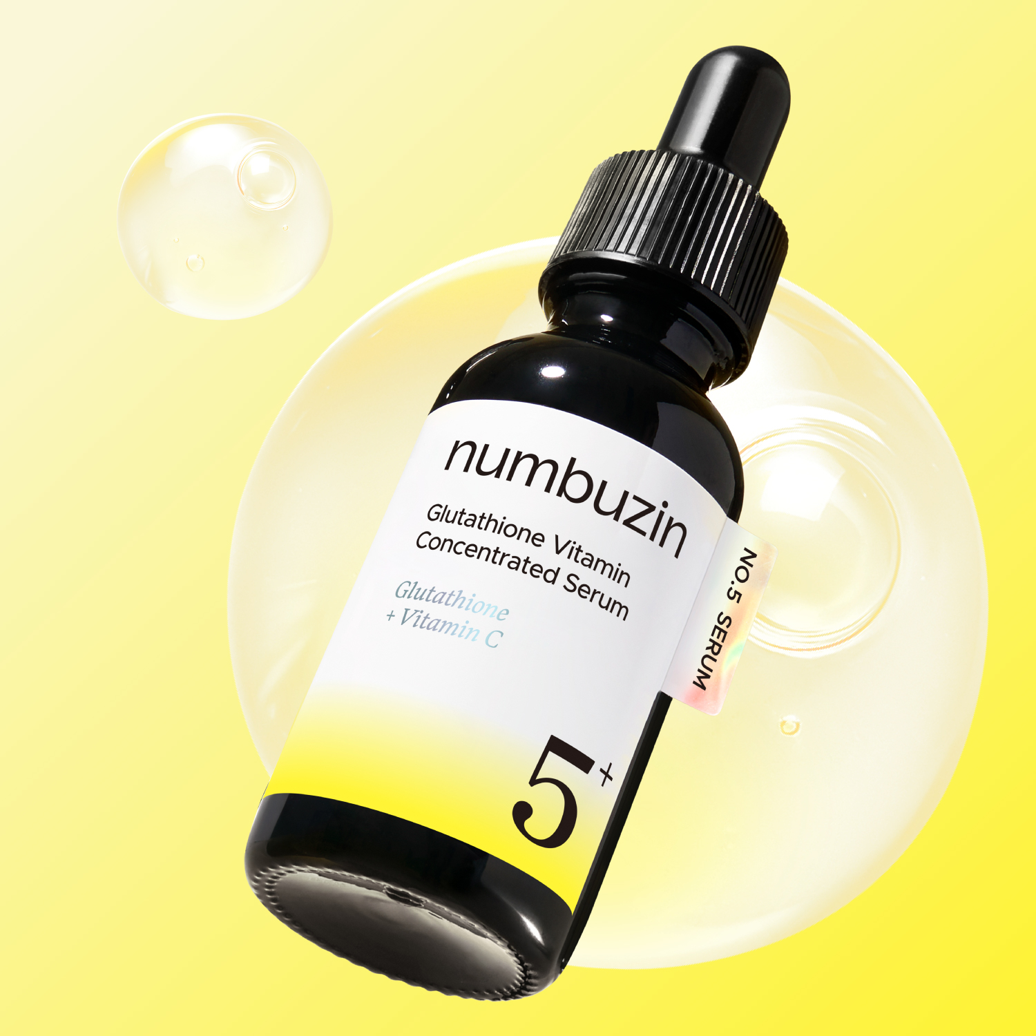 Numbuzin, No.5+ Glutathione Vitamin Concentrated Serum