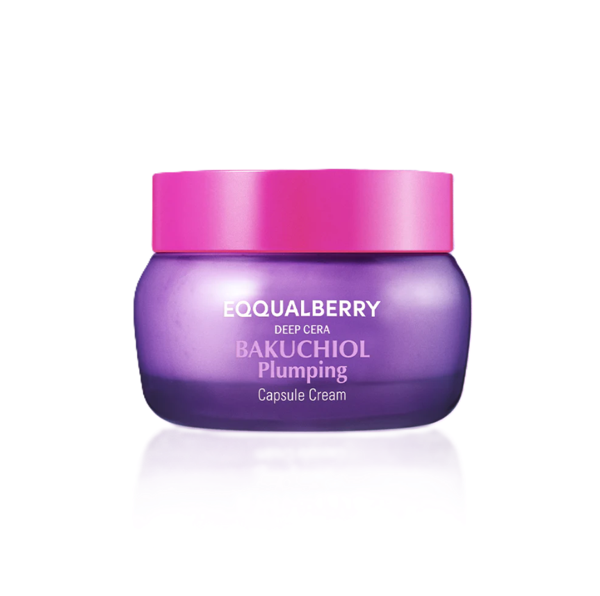 Eqqualberry, Bakuchiol Plumping Capsule Cream