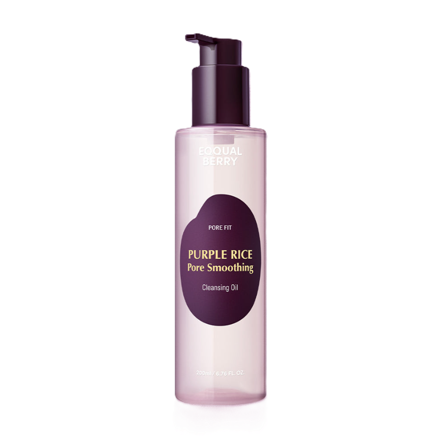 Eqqualberry, Purple Rice Pore Smoothing Cleansing Oil