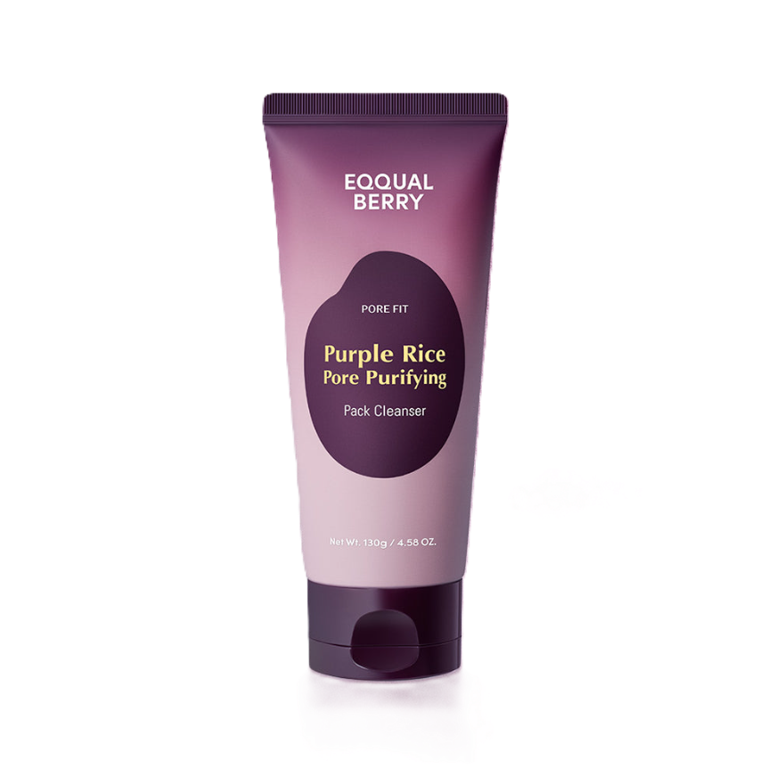 Eqqualberry, Purple Rice Pore Purifying Pack Cleanser