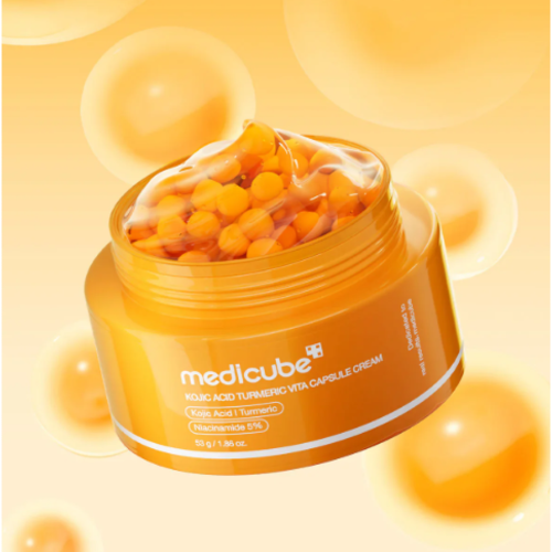Medicube, Kojic Acid Turmeric Vita Capsule Cream