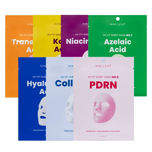 NINE LESS, My Fit Sheet Mask (7 types)