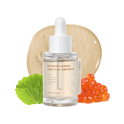 HEVEBLUE, Salmon Caring Centella Ampoule