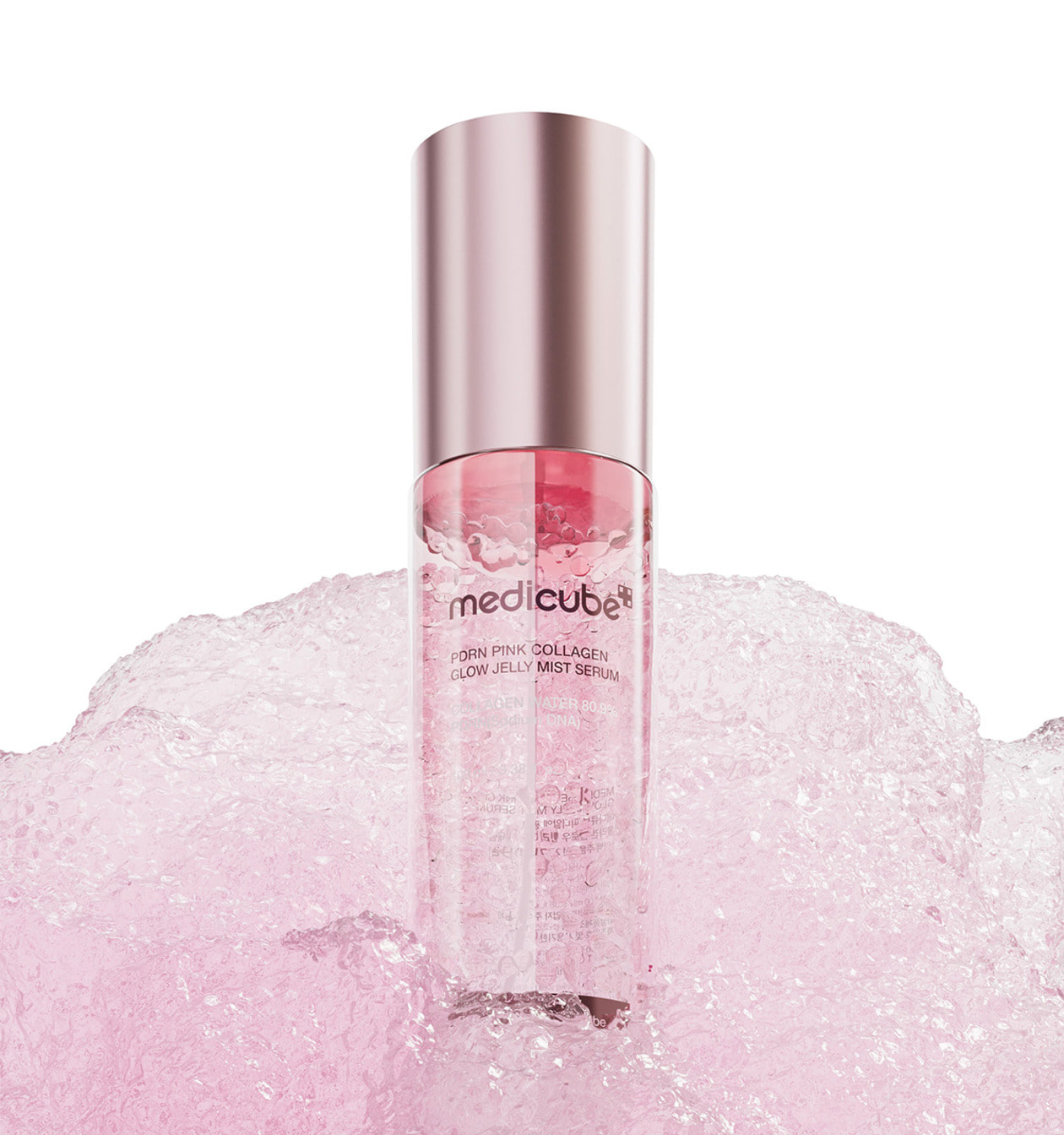 Medicube, PDRN Pink Collagen Glow Jelly Mist Serum